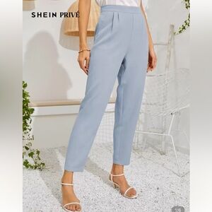 🐠 2 for $16 SHEIN light blue solid tailored pants